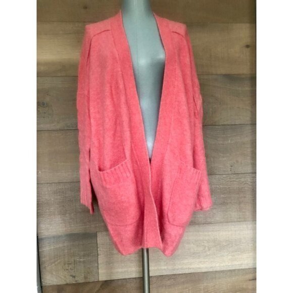 J.Crew Supersoft Yarn Long Sleeve Open Cardigan size M - Picture 2 of 7